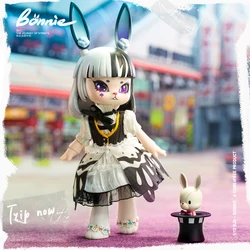 Bonnie Journey Of Streets Series Anime Figures Kawaii Rabbit Action Model 1/12 BJD Doll Girls Kid's Toys Surprise Birthday Gifts