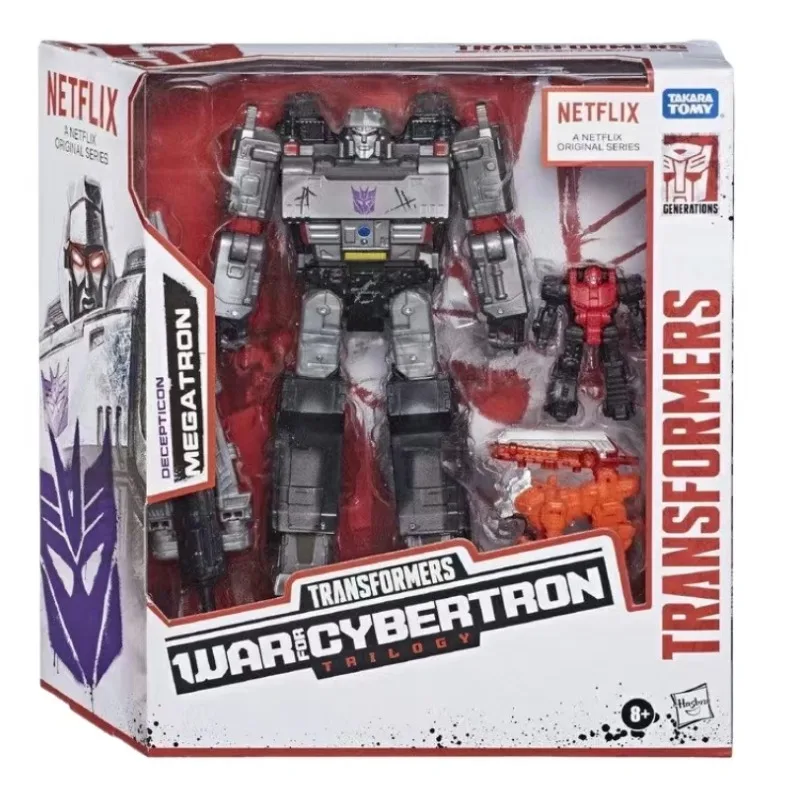 In Stock Takara Tomy Transformers G Series Netflix Megatron set  Movable Figure Robot Model Gifts