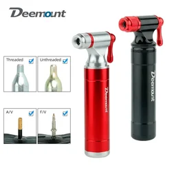 Bisiklet Taşınabilir Hava Pompası Co2 Lastik Şişirme Alüminyum Mini Pompa 8/12/16G Co2 Kartuş MTB Bisiklet Aksesuarları Uyar