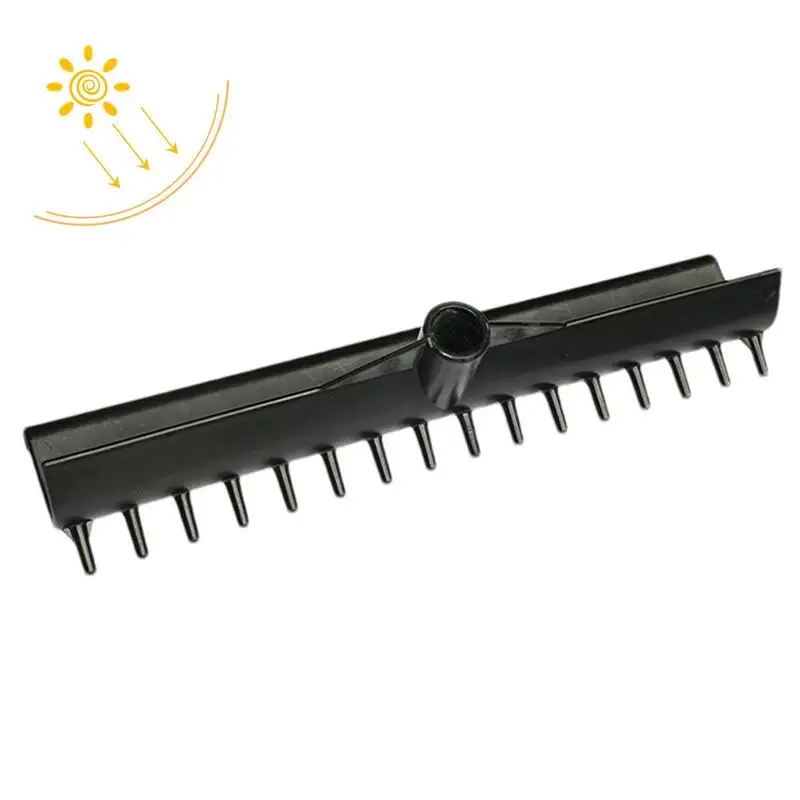 

Fairway Rake 15-дюймовая двухсторонняя клюшка для гольфа для бункера, легкие в использовании принадлежности для легкого поля для гольфа для садов