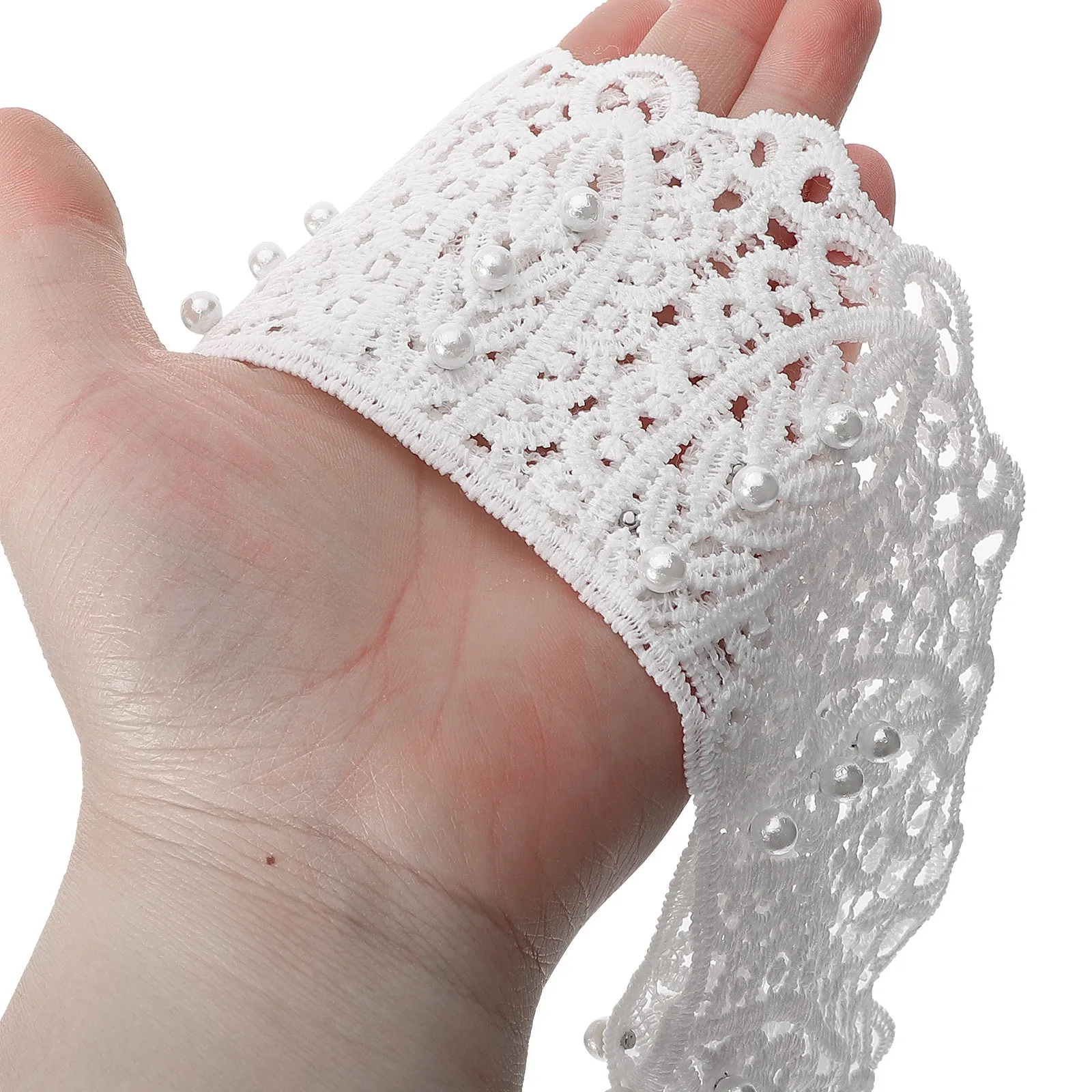 

Imitation Pearl False Collar for Women Detachable Fashion Shirt Decorative Accessory Multi-Use Clothing Piece Elegant Wearable