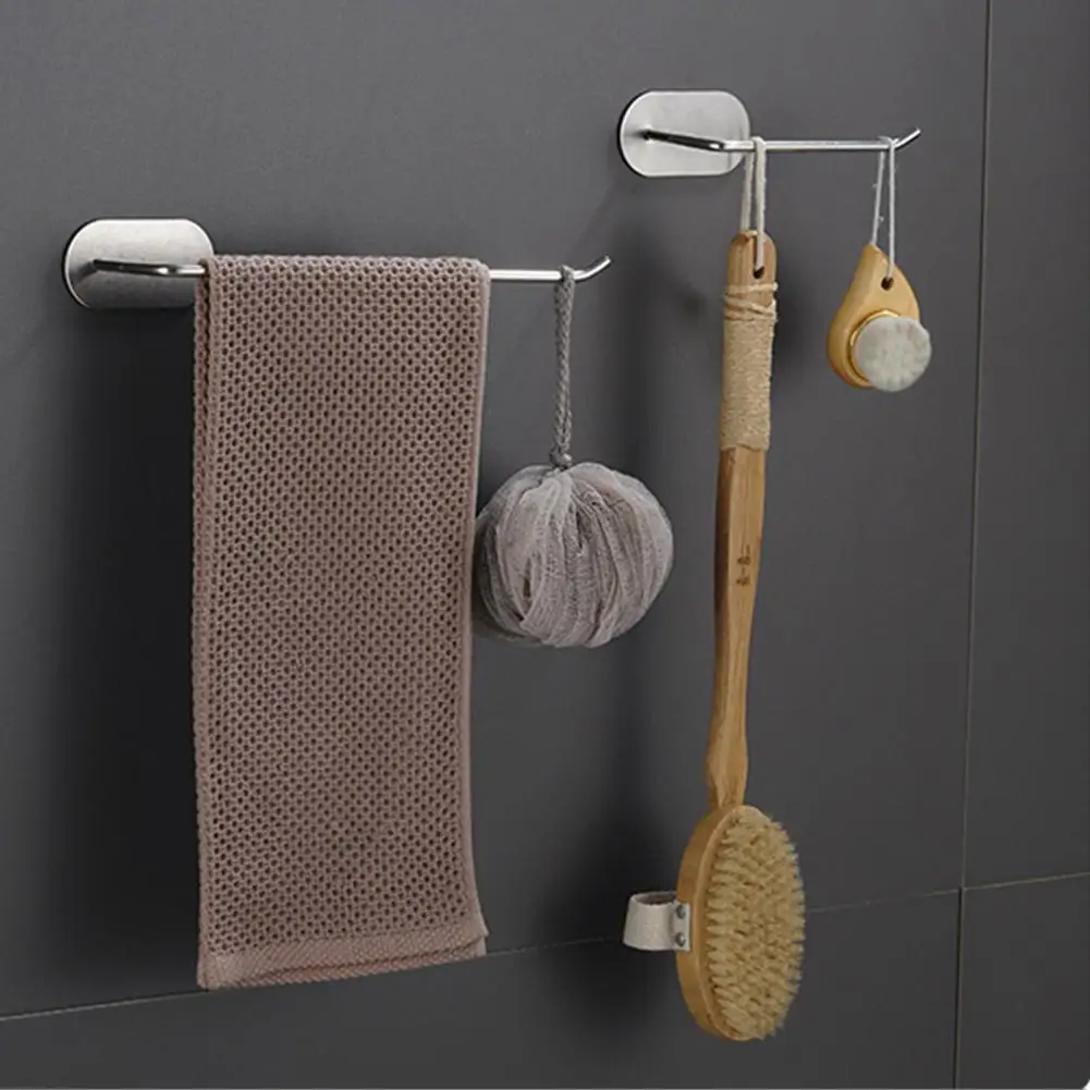 

Wall Hanging Storage Rack Punch-free Roll Paper Wall Rack Cup Lid Holder Kitchen Utensil Organizer Bathroom Towel Holder