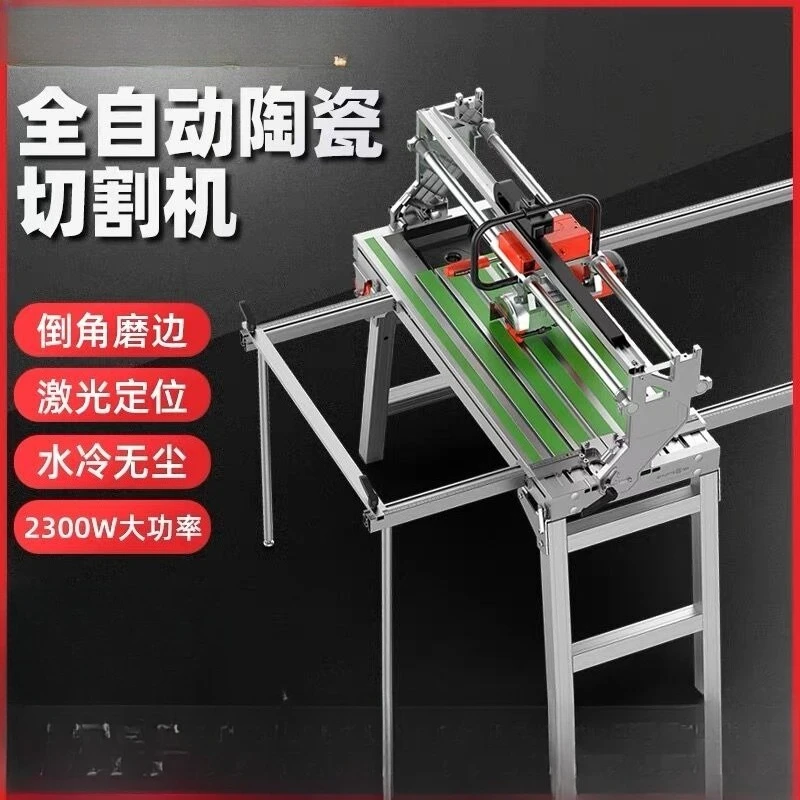 Tile cutting machine Fully automatic desktop multi-function 45-degree chamfering edging water jet floor tile