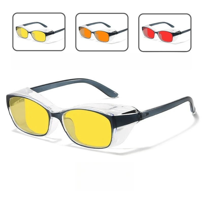 

Нейтральные новые очки ночного видения с защитой от синего света, классические защитные солнцезащитные очки в полной оправе для мужчин и женщин, компьютерные плоские очки