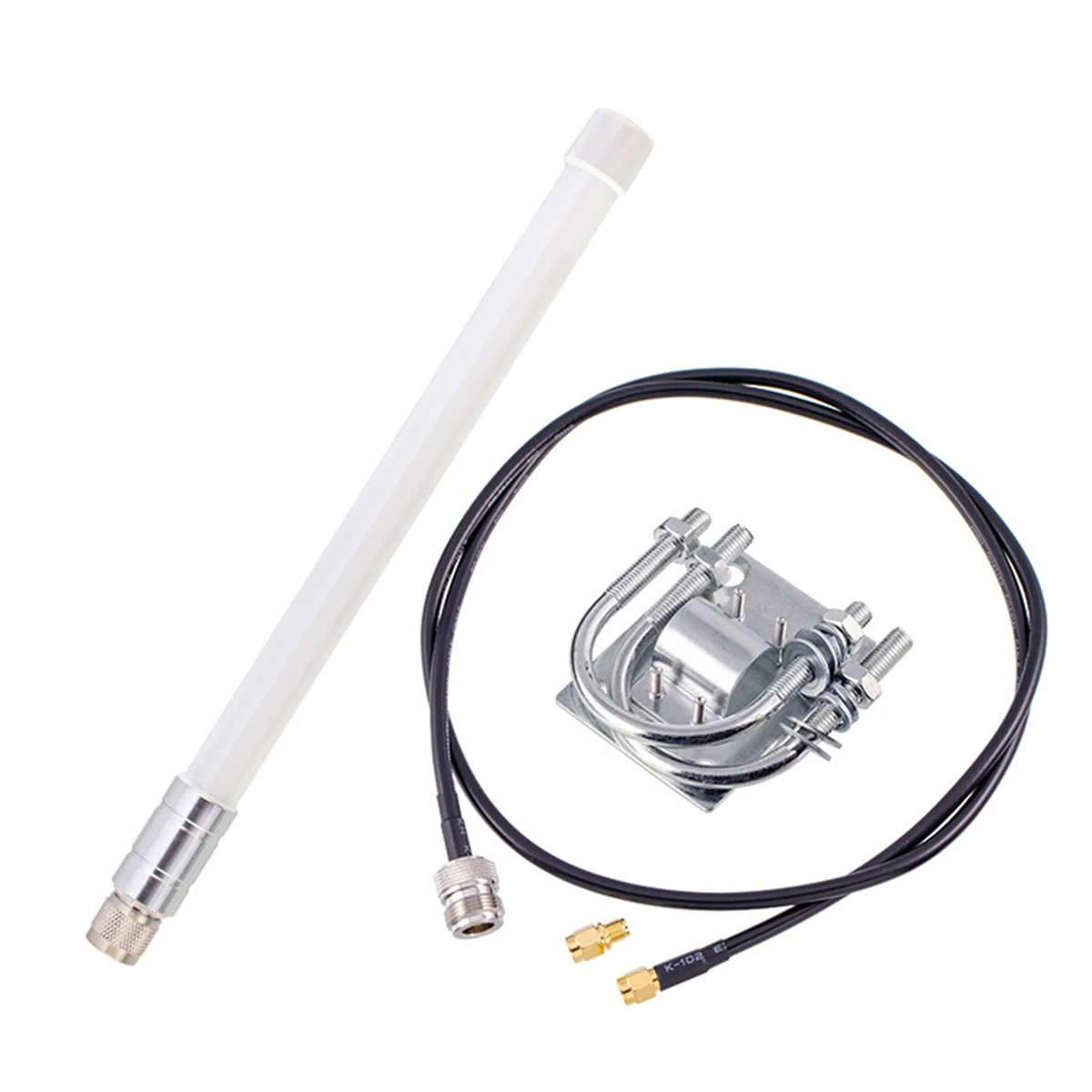 915MHz Fiberglass Antenna Outdoor LoRa OMNI Antenna Helium for Miner Hotspot Antenna Lorawan White