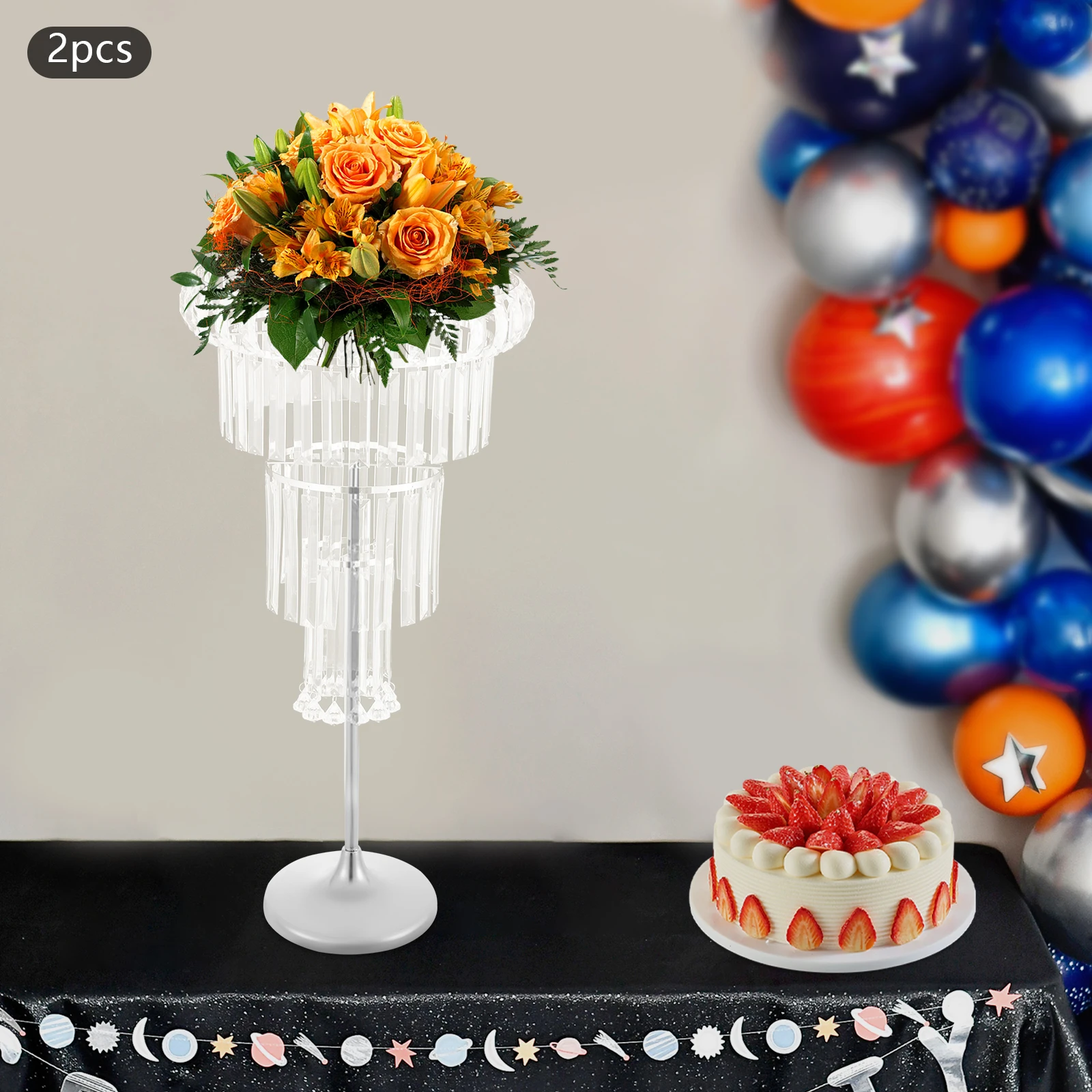 حامل زهور حامل زهور الزفاف حامل قطع مركزية لحفلات الزفاف