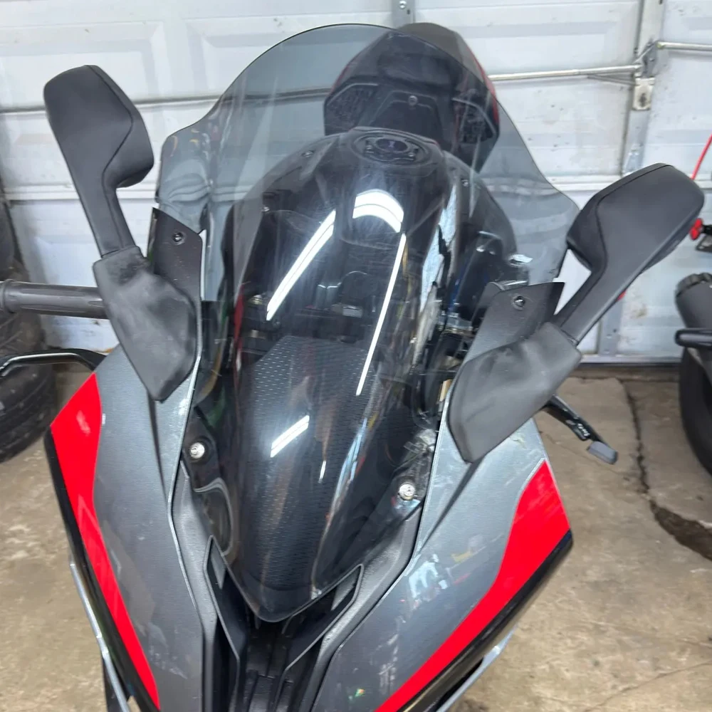 

S1000RR Windscreen Windshield For BMW S 1000RR 2019-2022 2023 2024 S1000 RR Wind Deflector Racing Heighten Screen Spoiler Cover