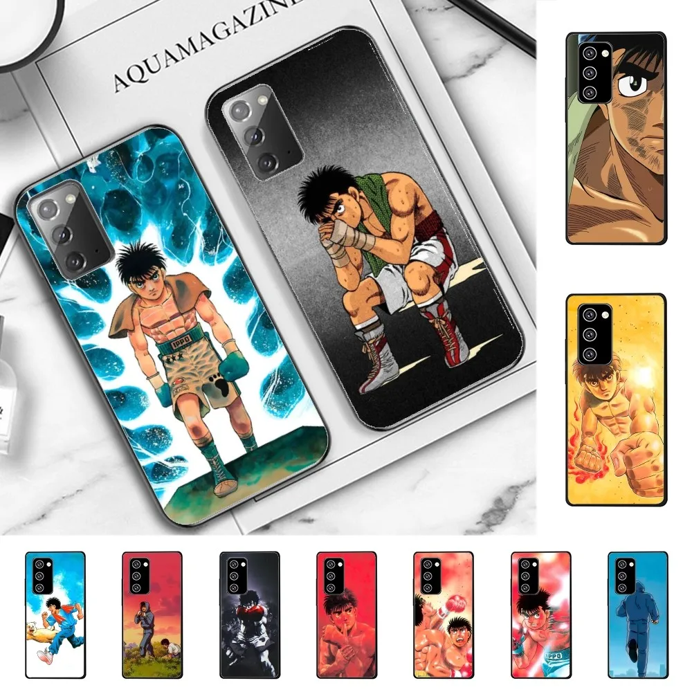 Cartoon H-Hajime No Ippo Phone Case For Samsung Note 8 9 10 20 Pro Plus Lite M 10 11 20 30 21 31 51 A 21 22 42 02 03