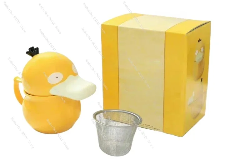 Pok é mon Kodak Duck Water Pot Meinong Burnt Porcelain Worker Cute Cartoon Kodak Duck Porcelain Water Pot Stupid Tea Pot