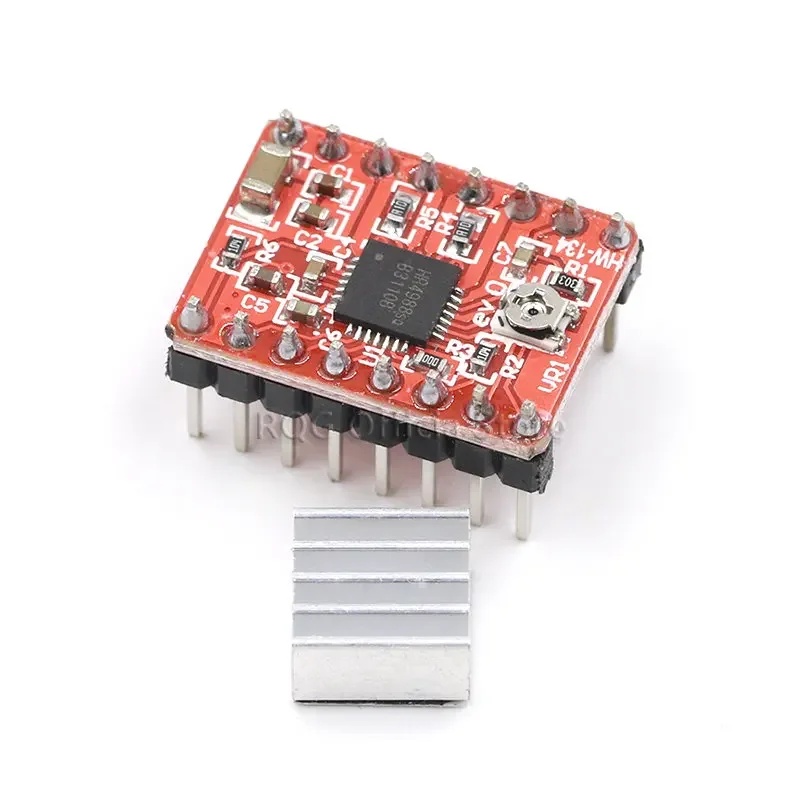 CNC 3D Printer Parts Accessory Reprap pololu A4988 Stepper Motor Driver Module with Heatsink for ramps 1.4 for arduino