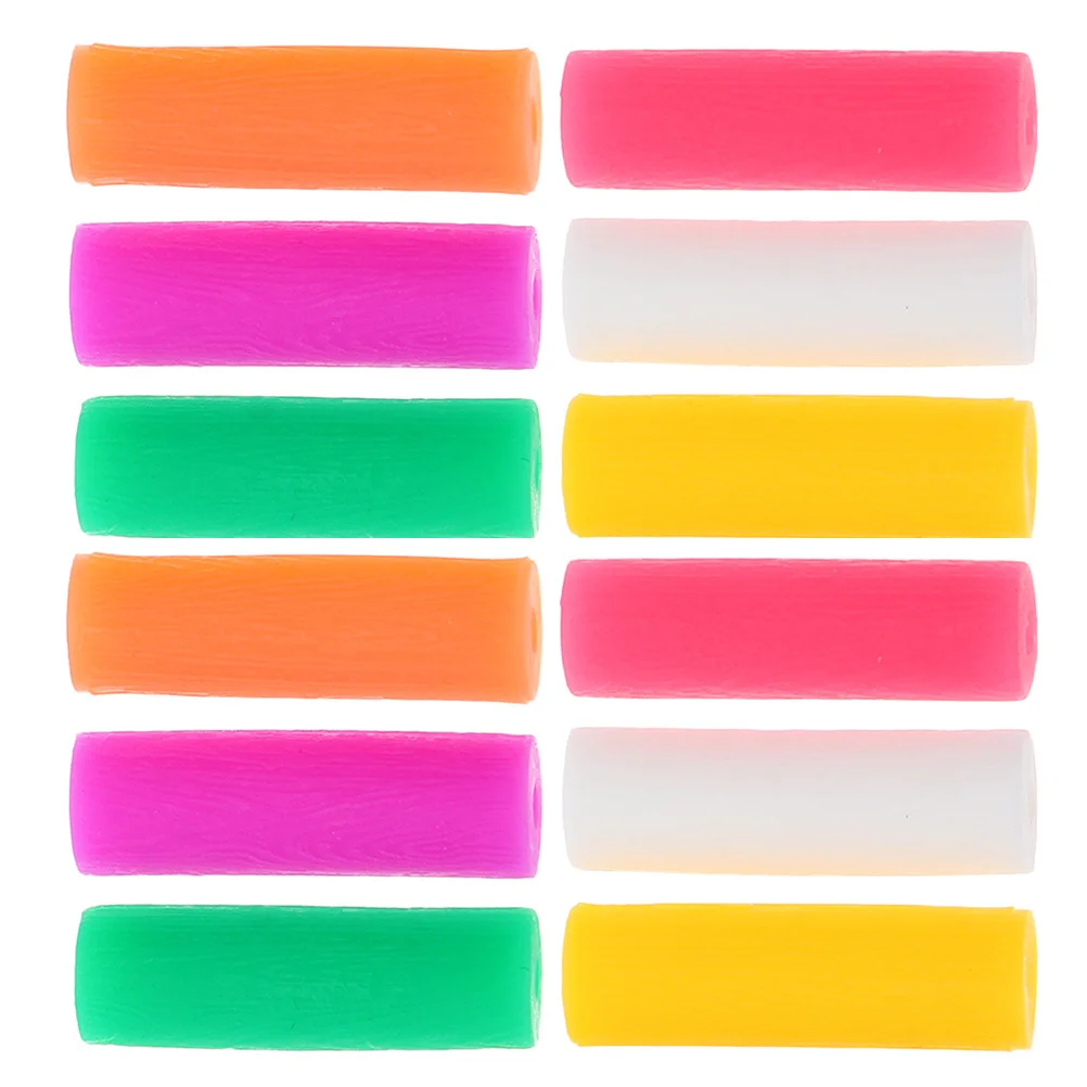 

12 шт., силиконовый прорезыватель для челюсти, ортодонтический тренажер для челюсти, портативный невидимый бандаж, жевательное устройство, жевательный инструмент, практичный инструмент