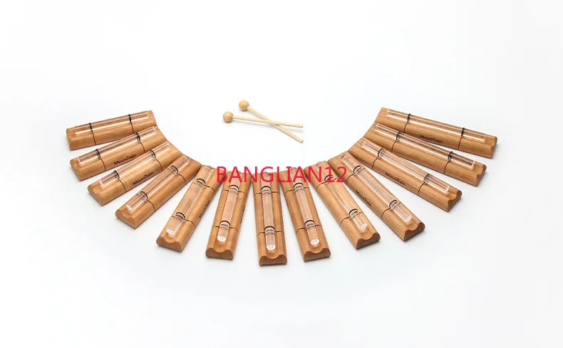 

Energy Bar Chime Crystal Sound Bundle Single Bar Yoga Meditation Sound Healing Seven Tones Chakras Wooden Percussion Instruments