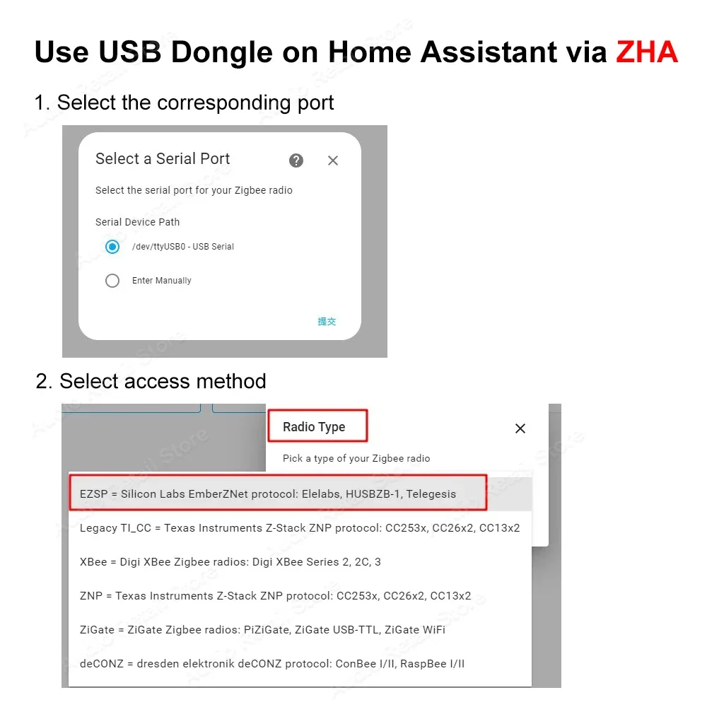 Zigbee 3.0 USB Dongle Based on Silicon Labs EFR32MG21 Universal Zigbee Gateway ZB-GW04 Adapter Support ZHA Zigbee2MQTT openHAB