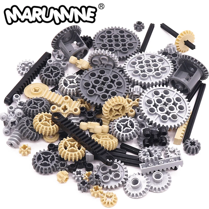 

Marumine MOC Technology Gear Parts Building Block 32269 4019 32198 3649 Cross Axle Mechanical Car DIY Accessories Model Set Gift