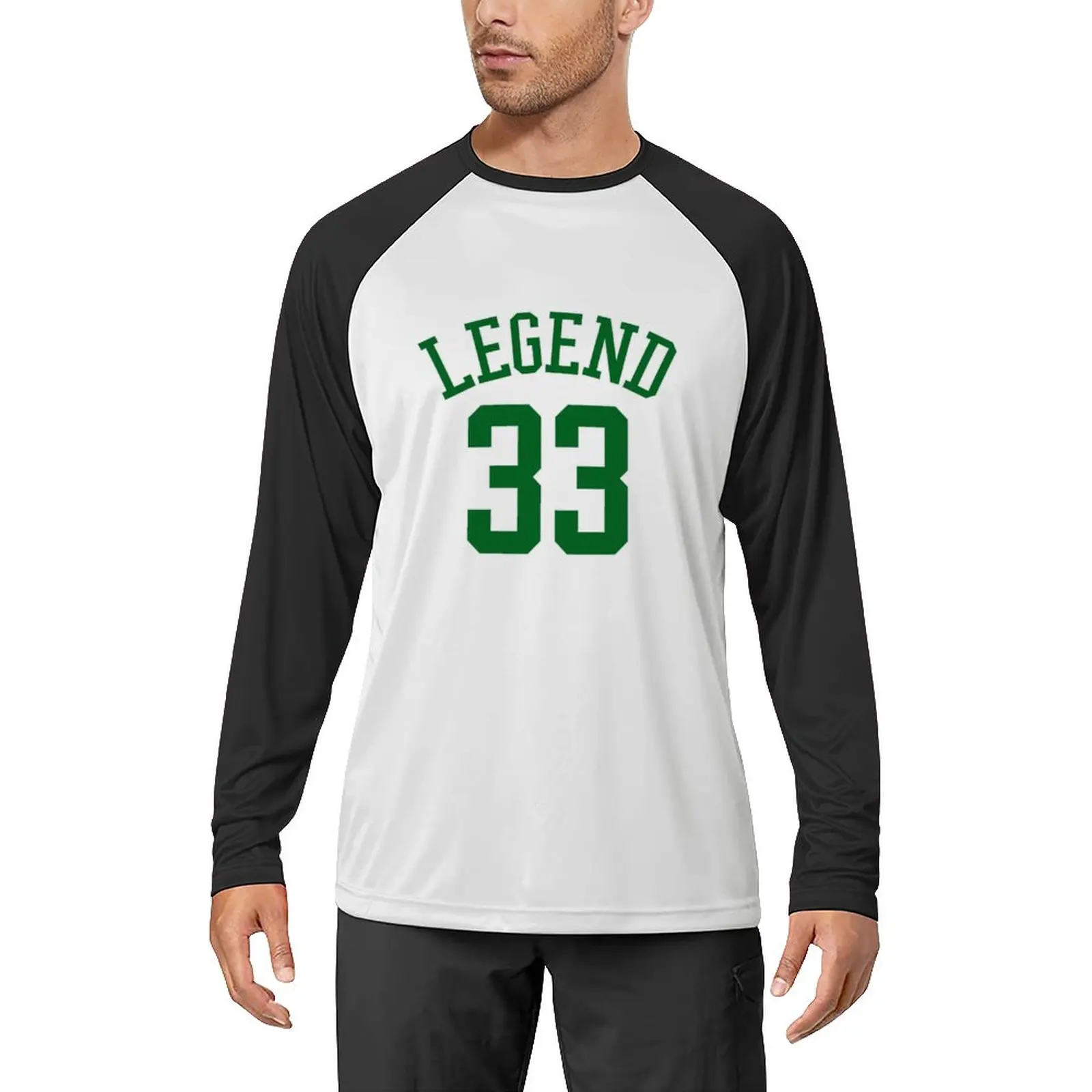 

Retro Larry 'Legend' Bird Jersey Long Sleeve T-Shirt blank t shirts t shirt man mens t shirts pack