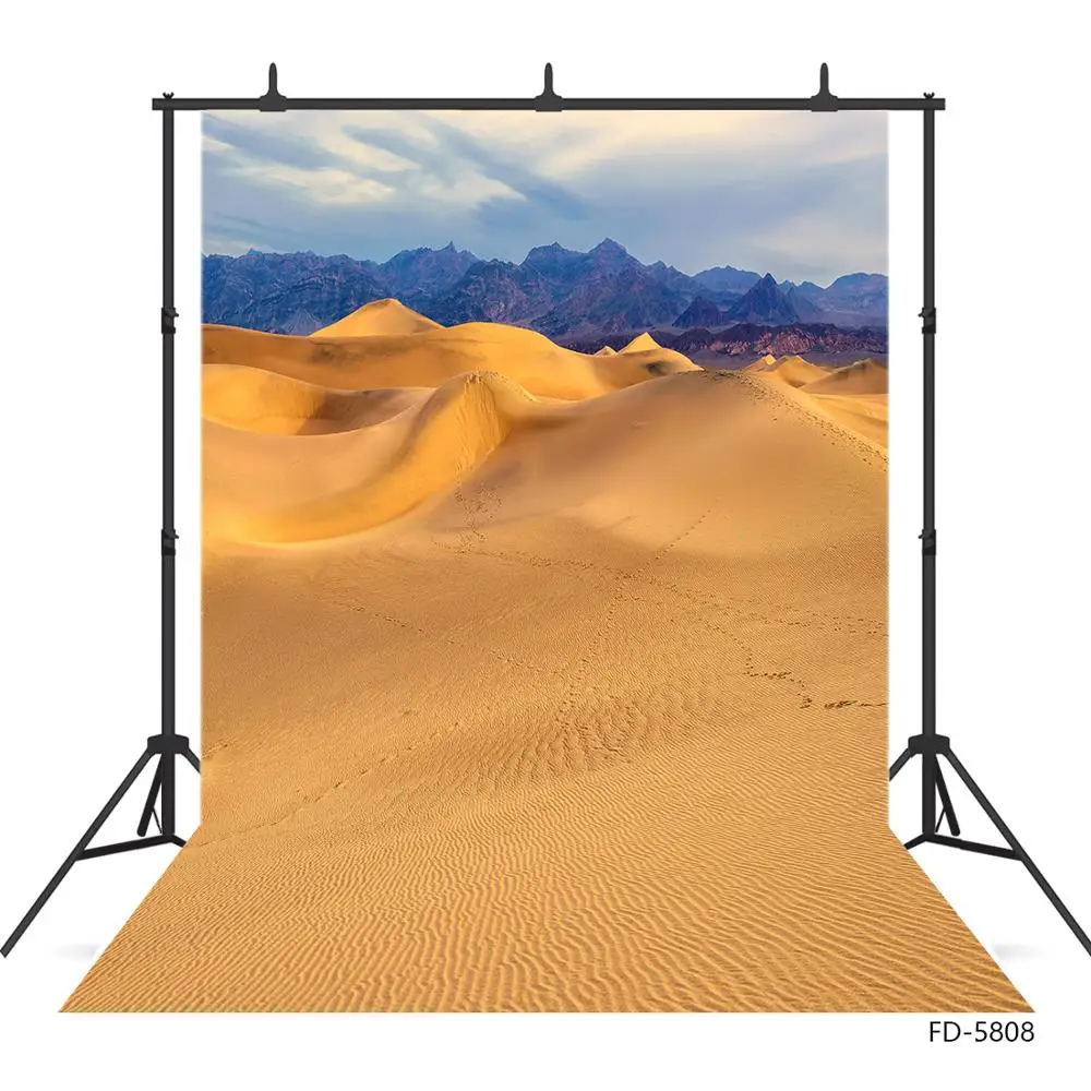 Desert Sand Ripple Mountains Photography Backdrop Computer Printed Background for Portrait Children Baby Photocall Fond Photo