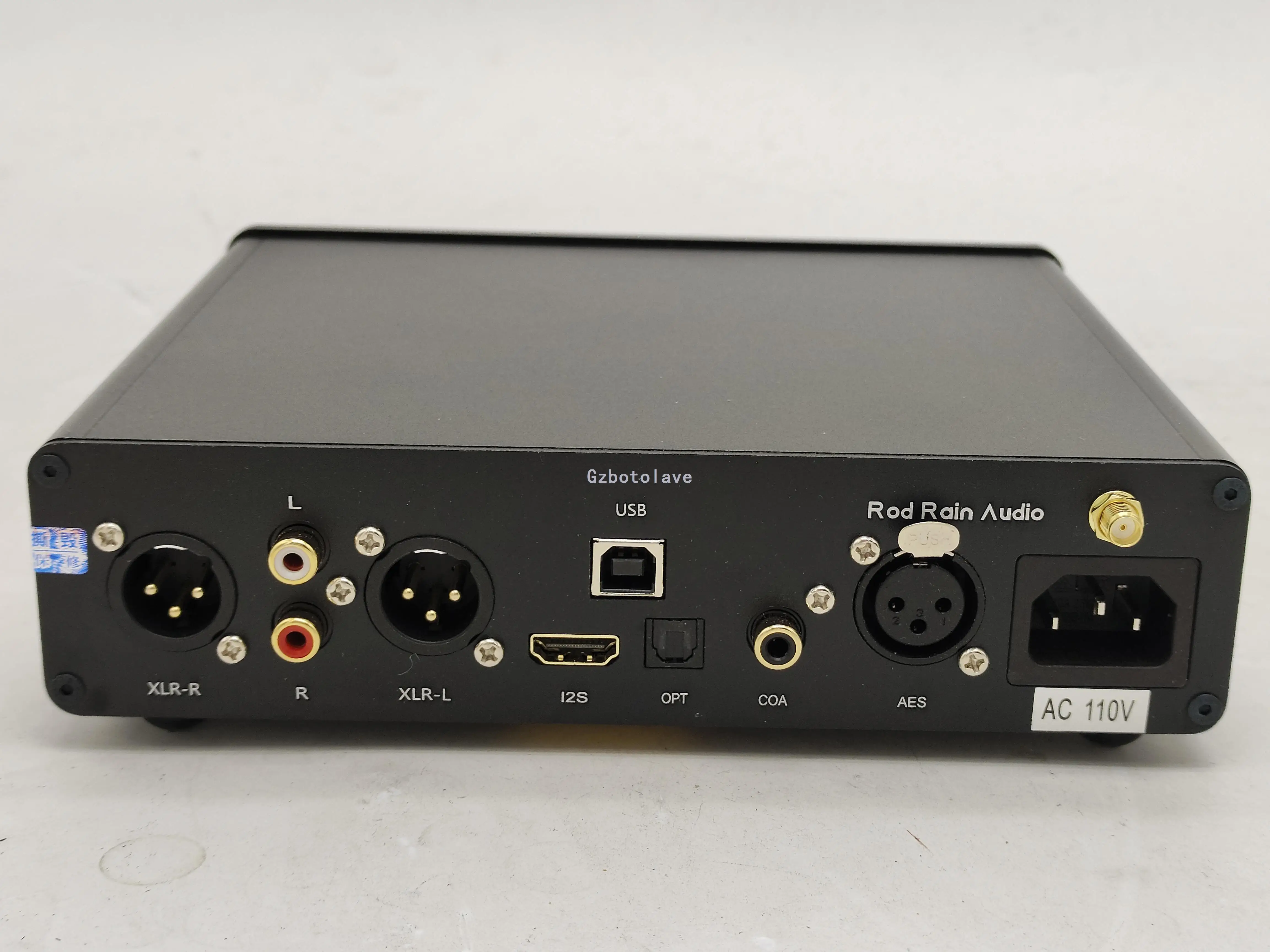 

ES9068AS Bluetooth MQA OPA1612 DAC Headphone AMP Amanero Bluetooth DAC Board HIFI USB Sound Decoder 32Bit/384kHz DSD DSD512