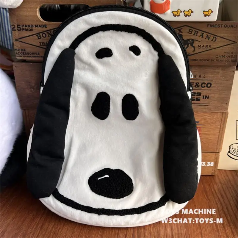 31*26Cm Japanese Snoopy Cartoon Shock-Resistant Sponge Ipad Protective Bag Kawaii Anime Portable Cosmetic Storage Bag for Gifts