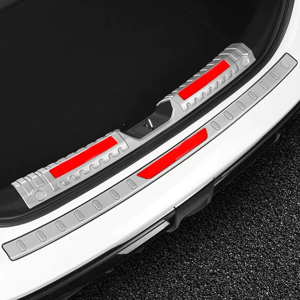 

Trunk Bumper for GAC Empow 2021 2022 2023 2024 Car Accessories Stainless Rear Fender Protector Sill Cover Stick Decoration