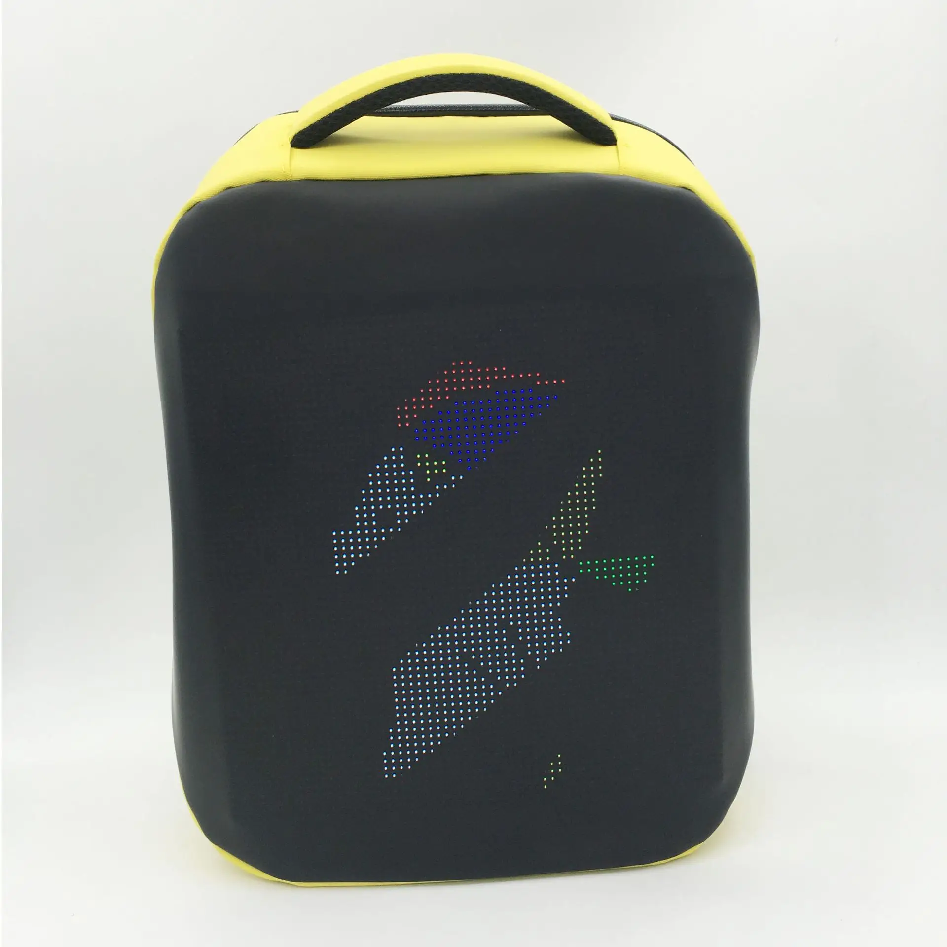 Classic Motorcycle Backpack LED Advertising Display Glowing Electronic Screen Motorcycle Riding Equipment Computer Backpack