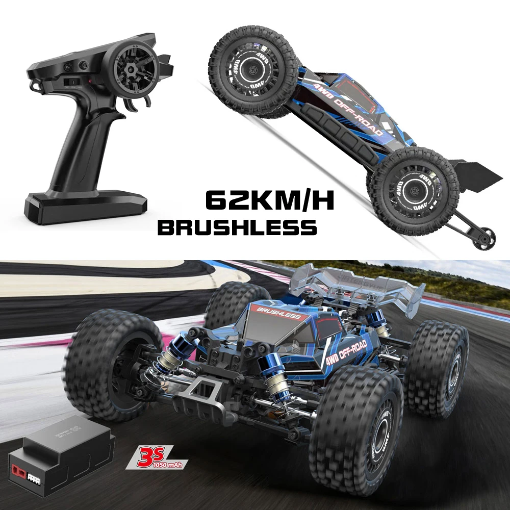 

JTY Toys 1:16 Brushless RC Truck 62km/h High Speed RC Drift Car Radio Control Off-Road Trucks For Adults Children mjx 16207