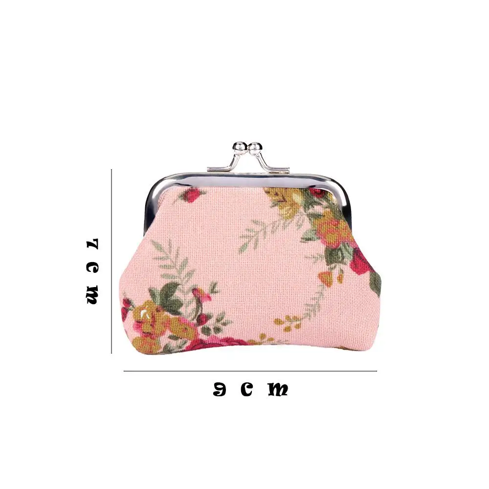 Gift Women  Retro Hasp Mini Coin Purse Small Wallet Clutch Bag Credit Card Holder