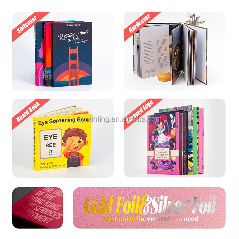 benutzerdefinierte. Druckfabrik, individuelle Dienstleistungen und Gefühl von Büchern, pädagogischer Kinderbuchdruck