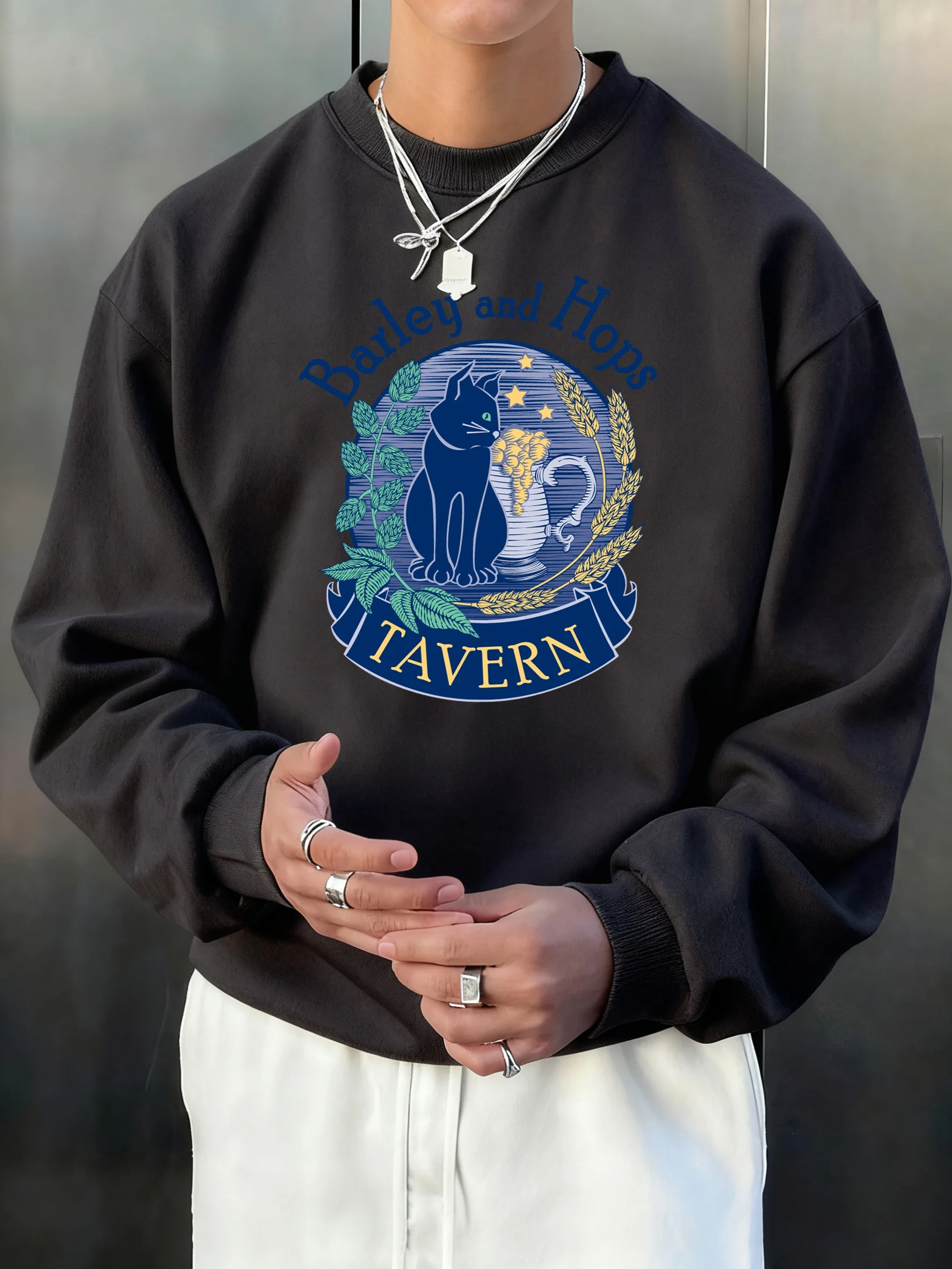 Barley And Hops Tavern Pattern - Winter Clothing English reseña y precio