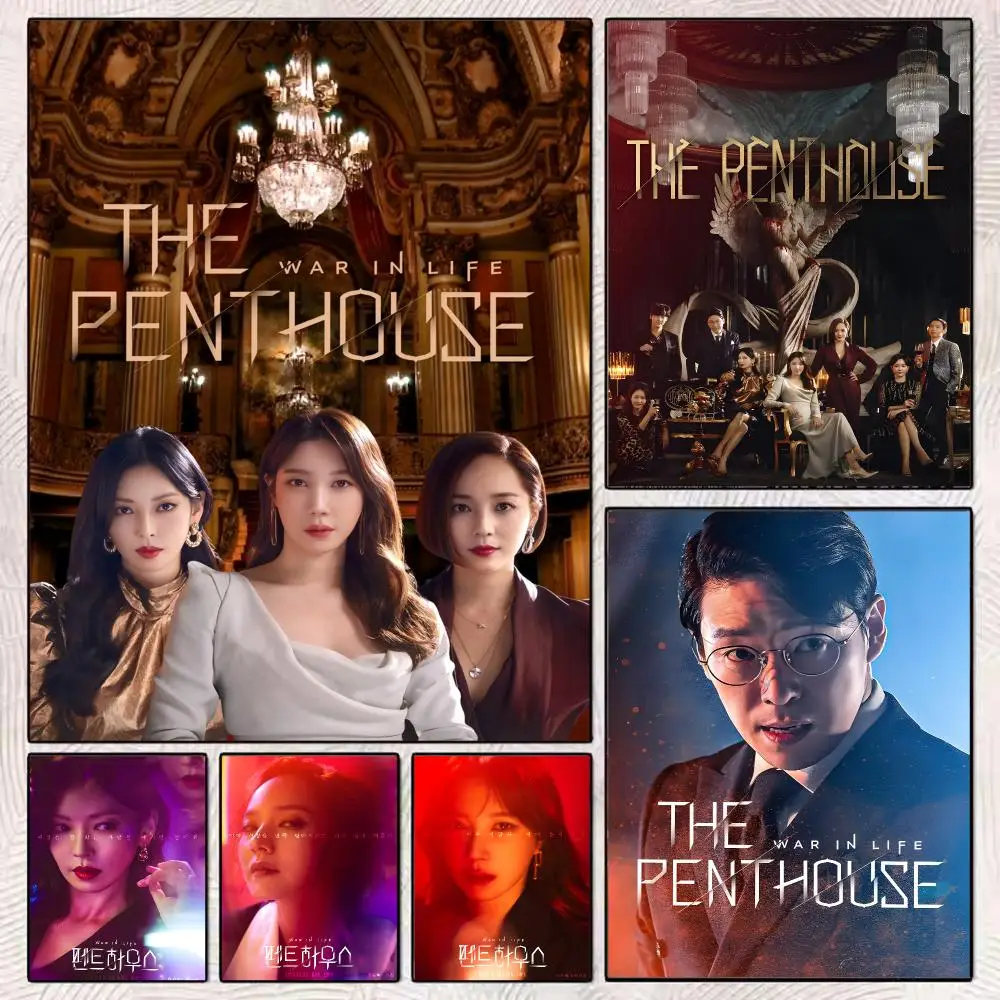 TV Dramas The P-Penthouse Painting Calligraphy Modern Canvas Poster Wall Art Aesthetic Bedroom Decor for Cafe Home Gift