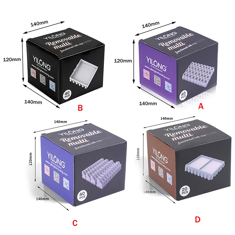 

Многосекционный креативный органайзер для чернил и тату-картриджей, настольная подставка из АБС-пластика для тату-мастеров