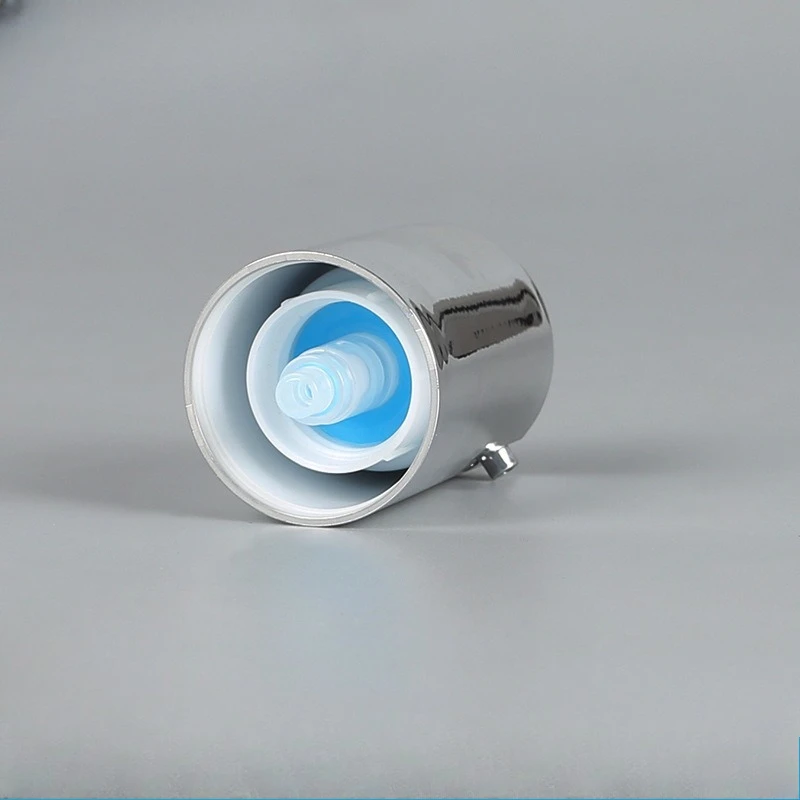 15/30/50ml Silver Travel Lotion Empty Vacuum Pump Bottle Portable Facial Cream Container Cosmetics Spray Refillable Dispenser