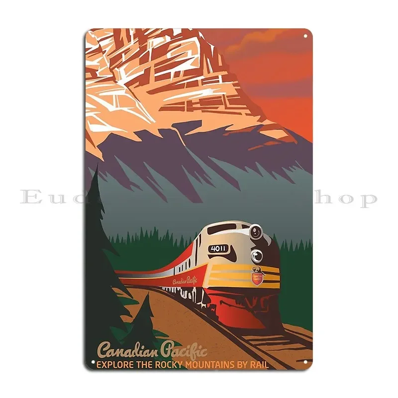 Ретро-поезд-путешествия-металлическая-табличка-плакат-клубный-принт-бар-Настенный-декор-кинотеатр-жестяная-вывеска-плакат