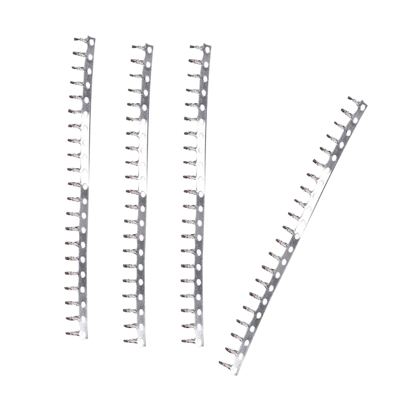 100Pcs SH 1.0mm Metal Crimp Terminals Reed Connector Female Box Header Sample Spacing 1.0mm for Electronic Components