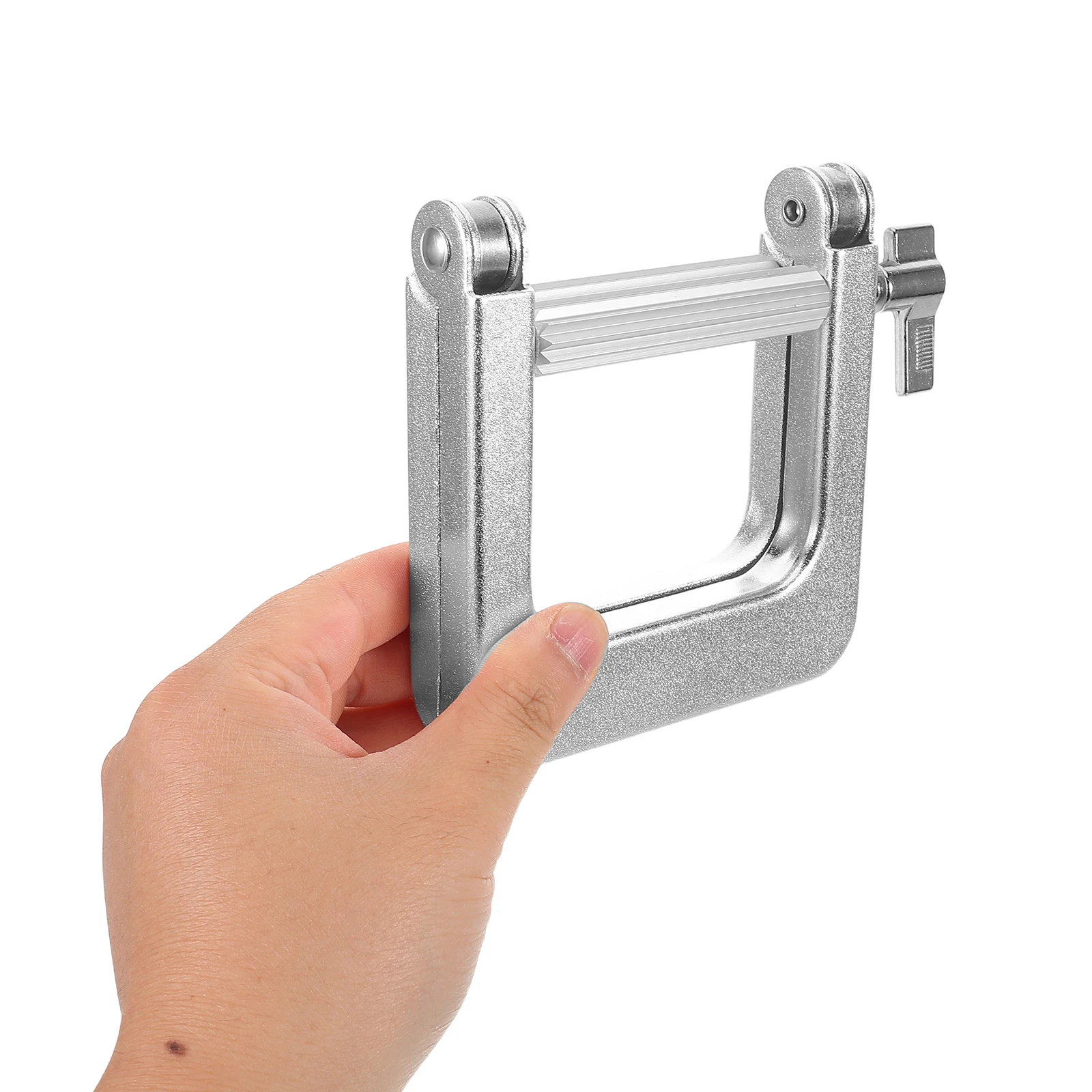

Aluminum Alloy Paste Extruder Tooth Multifunctional Toothpaste Squeezer Mini Silver