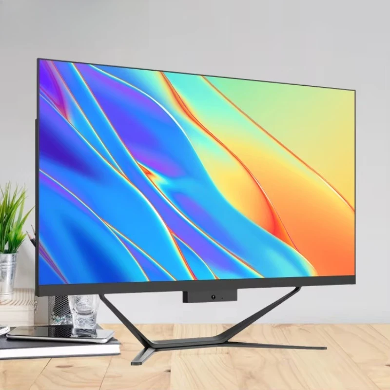 High-performance all-in-one 32-inch all-in-one desktop with uninterruptible power supply microphone