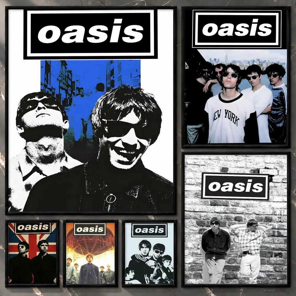 Sound-Guitar-Collectible-Legendary-Performance-Alternative Oasis Poster Aesthetic Unframed Wall Prints for Bedroom & Living Room