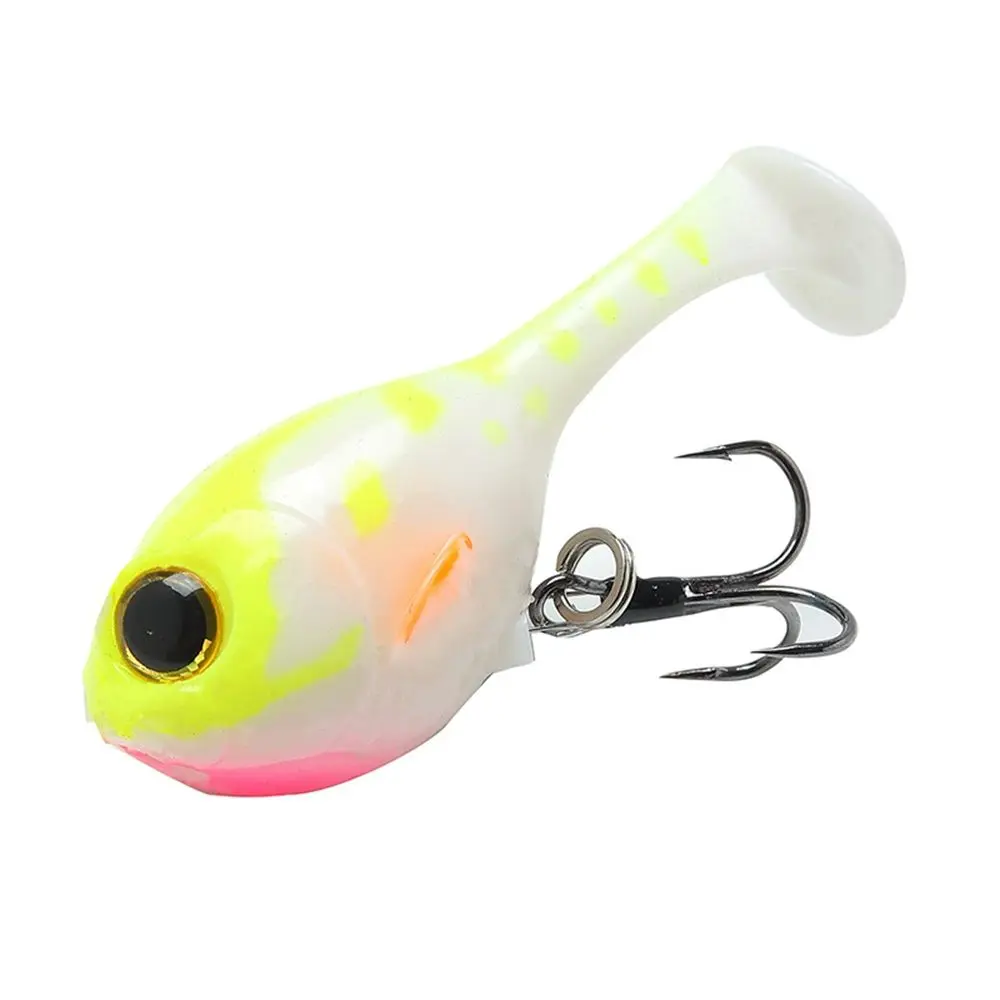 Soft Lure Balloonfish 60mm 9.7g 1pcs High Quality Deraball Artificial Silicone Bait with Hook For all Fish