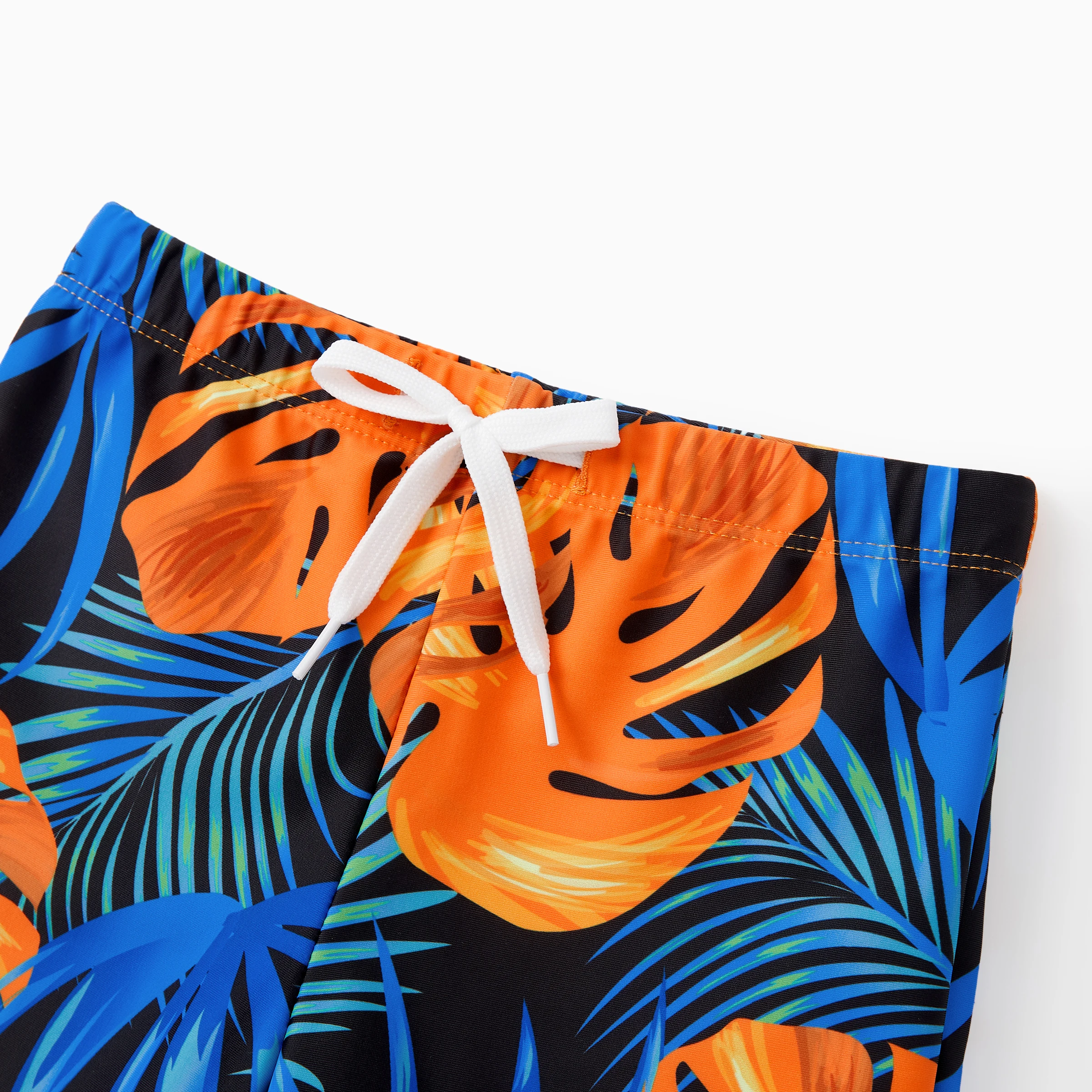 

PatPat Family Floral Drawstring Swim Trunks for Boys and Dad