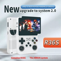 64gb/128gb R36s Retro Handheld Video Game Console 3.5 Inch Ips Screen Best-Selling Game Machine Hd Games Portable Psp Gift