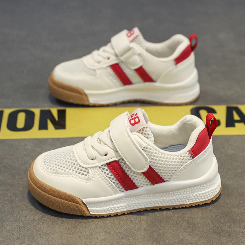 รองเท้าเด็กรองเท้าเด็กชายหญิงเดินรองเท้าเด็ก LOW TOP รองเท้าเด็กรองเท้าผ้าใบรองเท้าระบายอากาศ