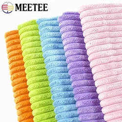 Meetee 50/100*150cm Striped Corduroy Fabric for Sewing Bags Sofa Pillows Clothing Cloth Home Textiles Fabrics DIY Material