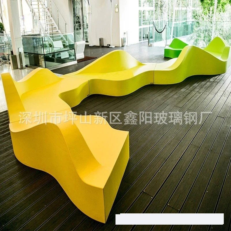 

Поставка FRP кресла для отдыха торговый центр Meichen сращивание комбинированное сиденье специальной формы уличное пейзажное сиденье