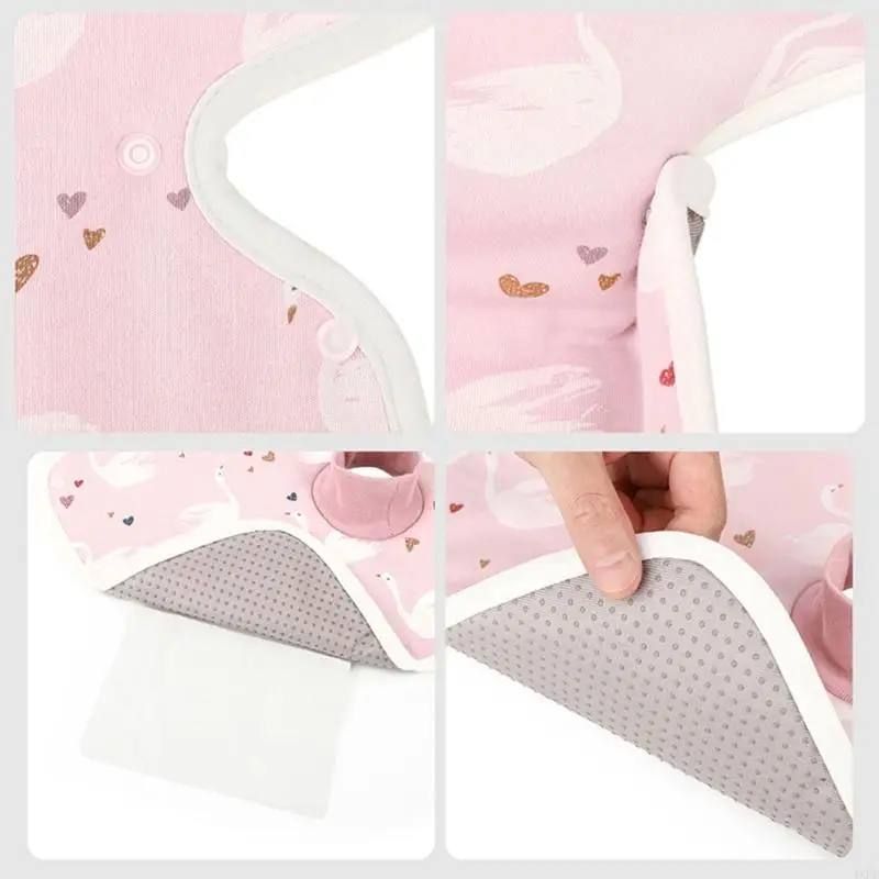 Child Car Pee Pad with Soft Cotton Blend Fabric, Center Opening, and Daily Travel Use for Toddlers in Car