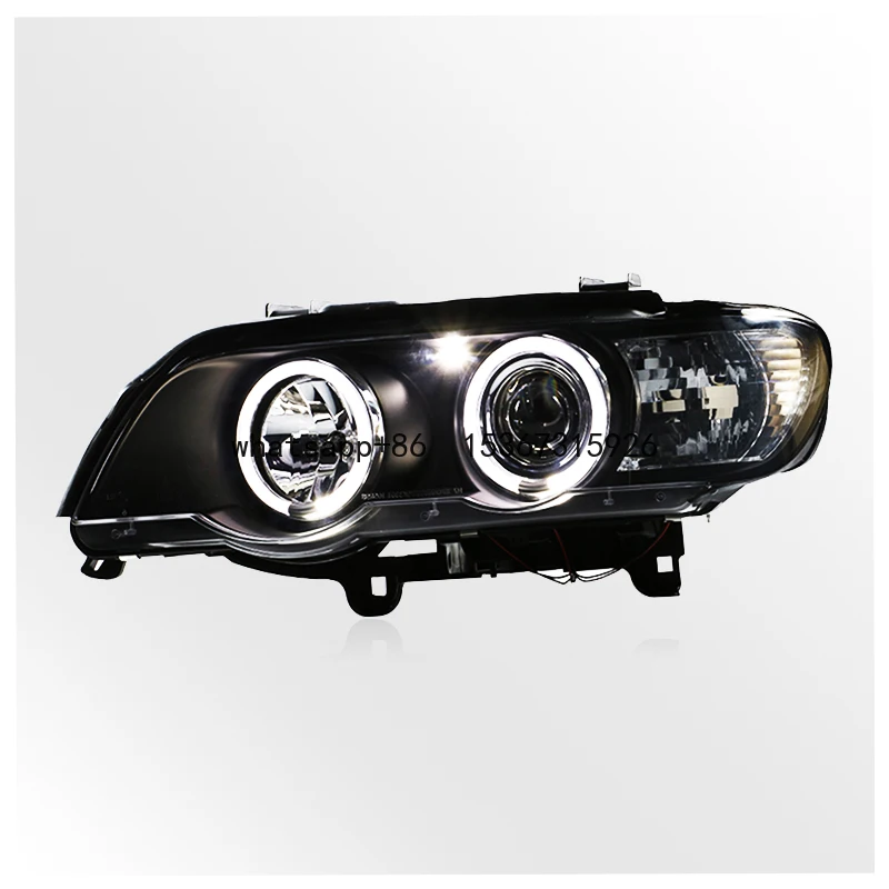 

DRL Lamp OEM Car Head Light Modify Semi-assembly LED Xenon Headlight for BMW X5 E53 1999 2000 2001 2002