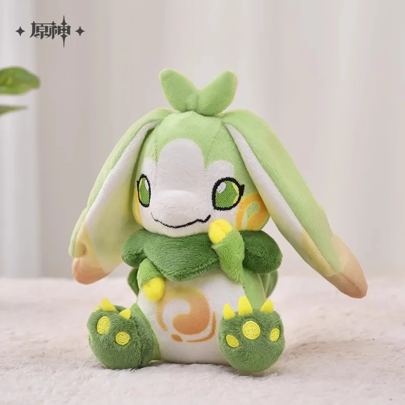 Kawaii Genshin Impact Figure Blaze To Natlan Series Young Loong Plush Pendant Koholasaurs Tepetlisauri Plush Toy Birthday Gift