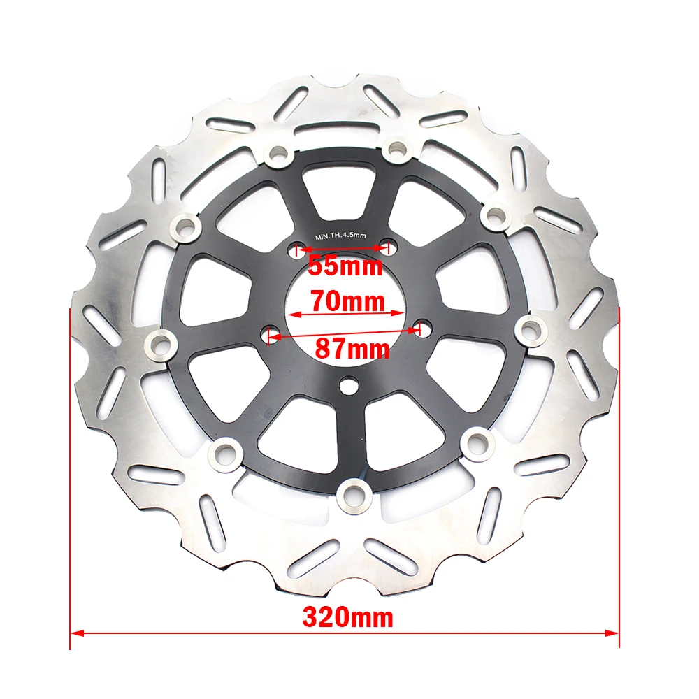 Motorcycle Front Brake Disc Brake Rotor For SUZUKI GSXR 600 V W X Y SY K1-K3 ZK3 GSXR 750 T V W X Y K1 K3 GSXR 1000 K1 K2