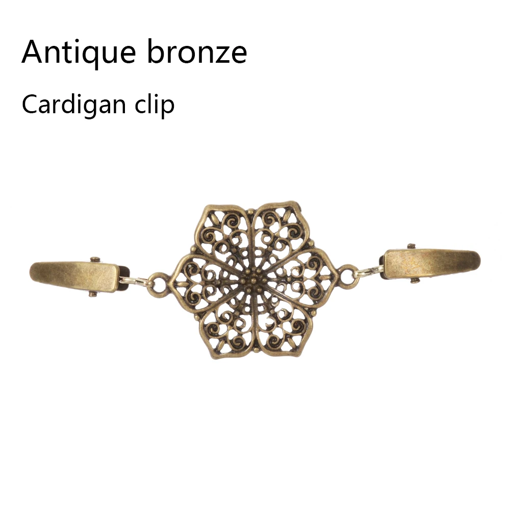 Charm Gift Retro Winter Shirt Collar Cardigan Clip Duck Clip Clasps Sweater Blouse Pin Shawl Brooch