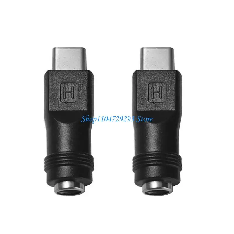 Y2GD USB C Power Adapter USB Type C Male to DC5.5x2.1mm Female Charging Adapter