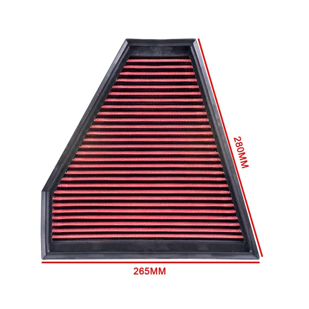 R-EP Replacement Panel Air Filter for BMW E81 130 E90 E91 E92 E93 325 330 OEM 13717542294 Washable Reusable for High Power