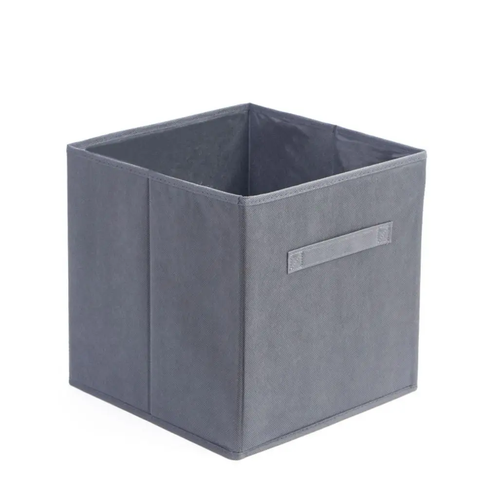 Collapsible Cube Storage Bin Non Woven Fabric Storage Box Home Organizer Drawer Kid Toy Storage Cabinet Drawer Organization